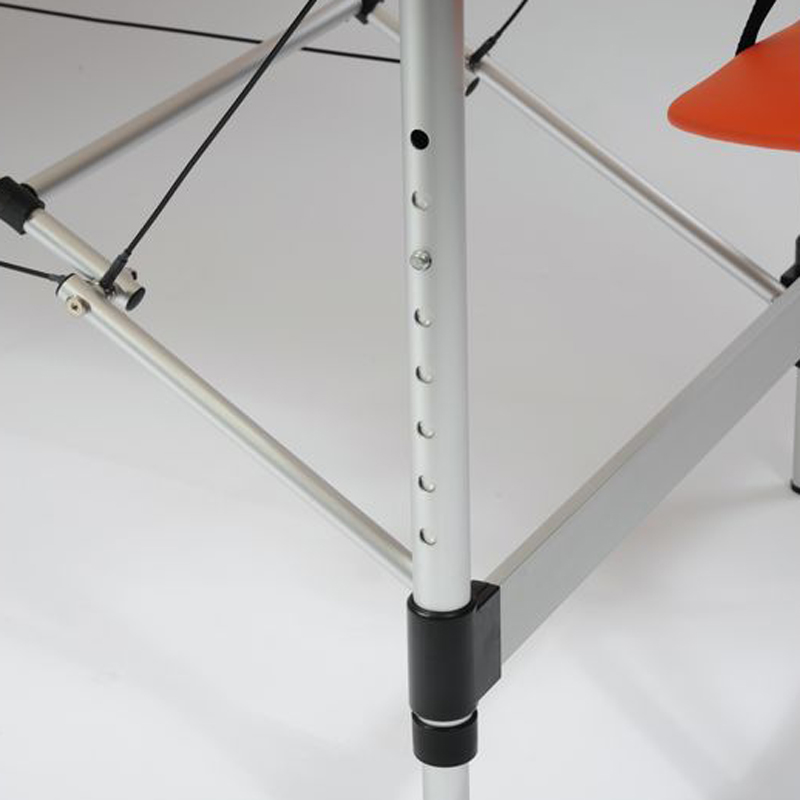 Pied en aluminium réglable en hauteur de la table de massage KinLight - réf. 827009