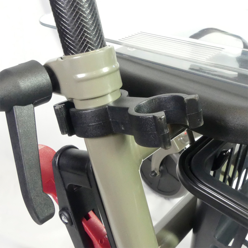 Fixation amovible de la tablette du rollator 4 roues Primo - réf. 826236