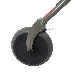 Roue avant pivotante en PVC du rollator 4 roues Primo - réf. 826236