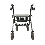 Poignées ergonomiques réglables du rollator 4 roues Primo, vue de face - réf. 826236