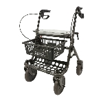 Rollator 4 roues Primo avec panier et tablette amovible - réf. 826236
