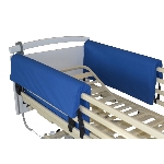 Protection de barrière de lit imperméable bleu