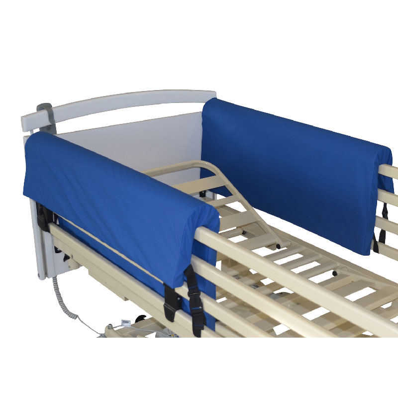 Protection de barrière de lit imperméable bleu