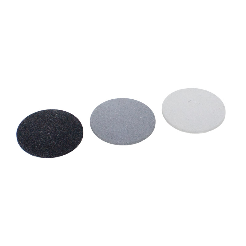 Râpe rotative pédisoins, 3 granulosités différentes
