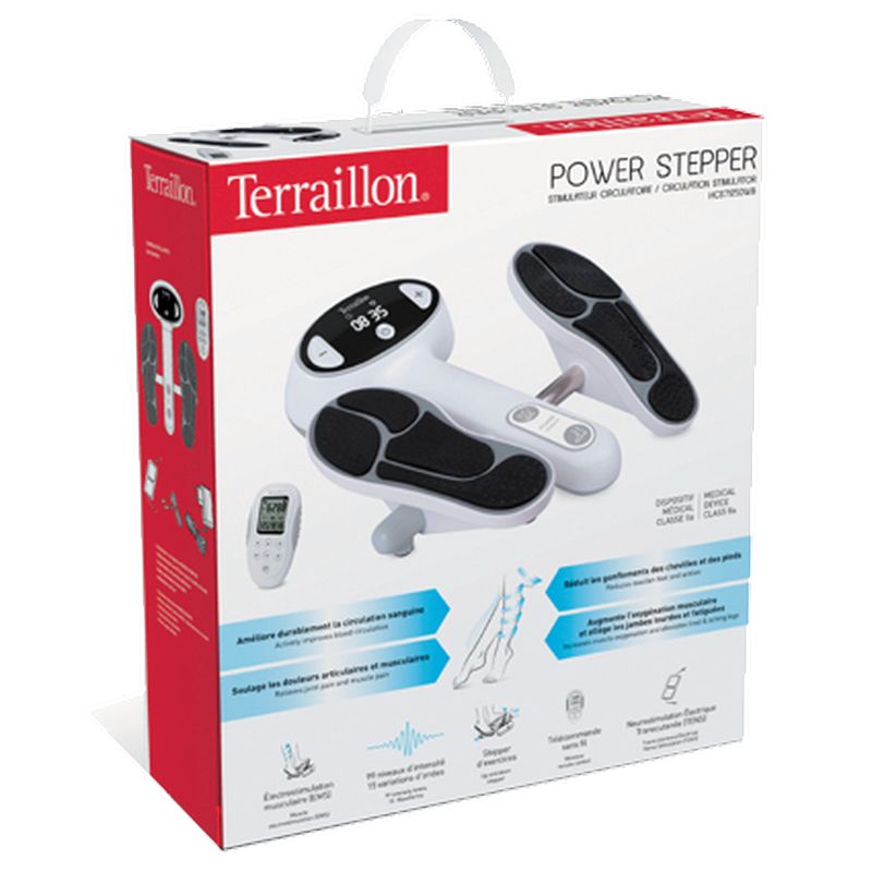 Boîte du stimulateur circulatoire Power Stepper Terraillon - réf. 861001