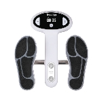 Stimulateur circulatoire Power Stepper Terraillon, vue de dessus avec afficheur et repose-pieds - ré