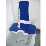 Siège de bain élévateur Bellavita Premium bleu
