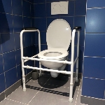 Accoudoirs WC KOS pour se relever aux toilettes