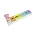 Pilulier semainier Color case ouverte