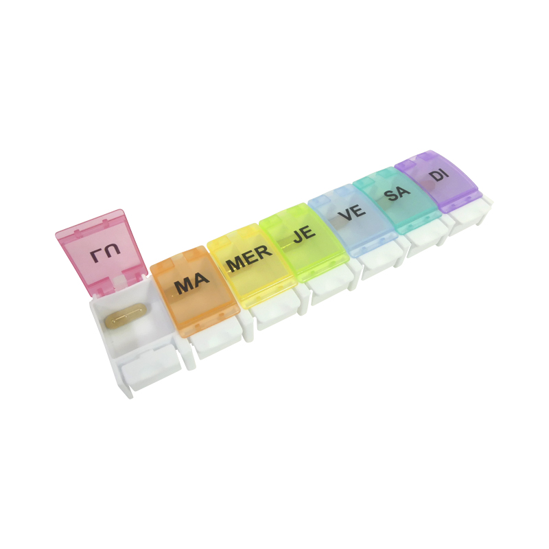 Pilulier semainier Color case ouverte
