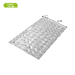 Dimension de la rampe unique en aluminium - Modèle 3-7 cm