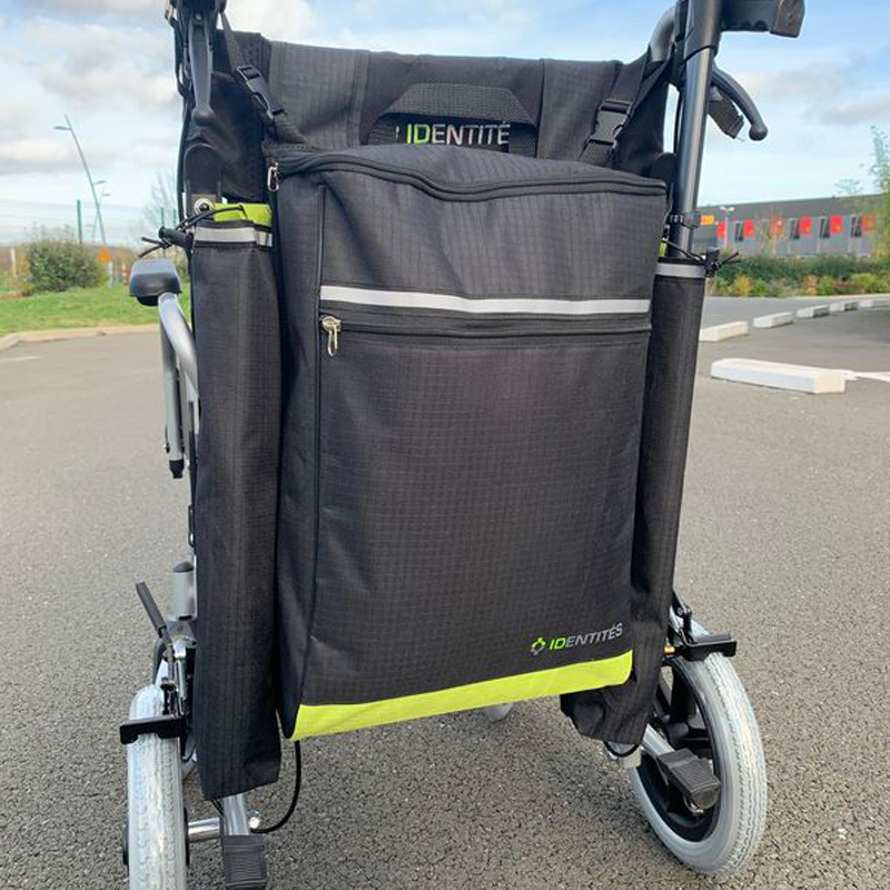 Fiche technique du sac pour fauteuil Prowheel, poids maximum supporté 5 kg - réf. 114043