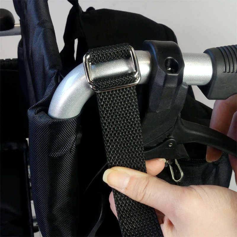Sangle de suspension du sac pour fauteuil Prowheel aux barres de poussée - réf. 114043