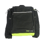 Sac pour fauteuil Prowheel bicolore anis et noir, vue de face - réf. 114043