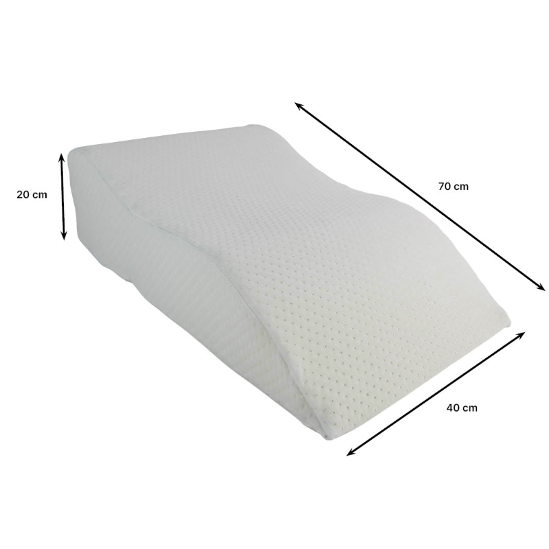 dimensions coussin releve jambe