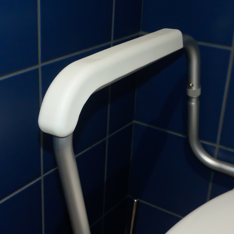 Accoudoirs de toilettes Lumex detail accoudoir