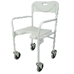 Tobago shower chair with castors