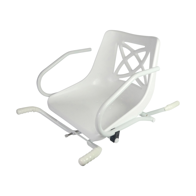 Fauteuil de bain pivotant Stromboli, vue 3/4 pivotée - réf. 812048