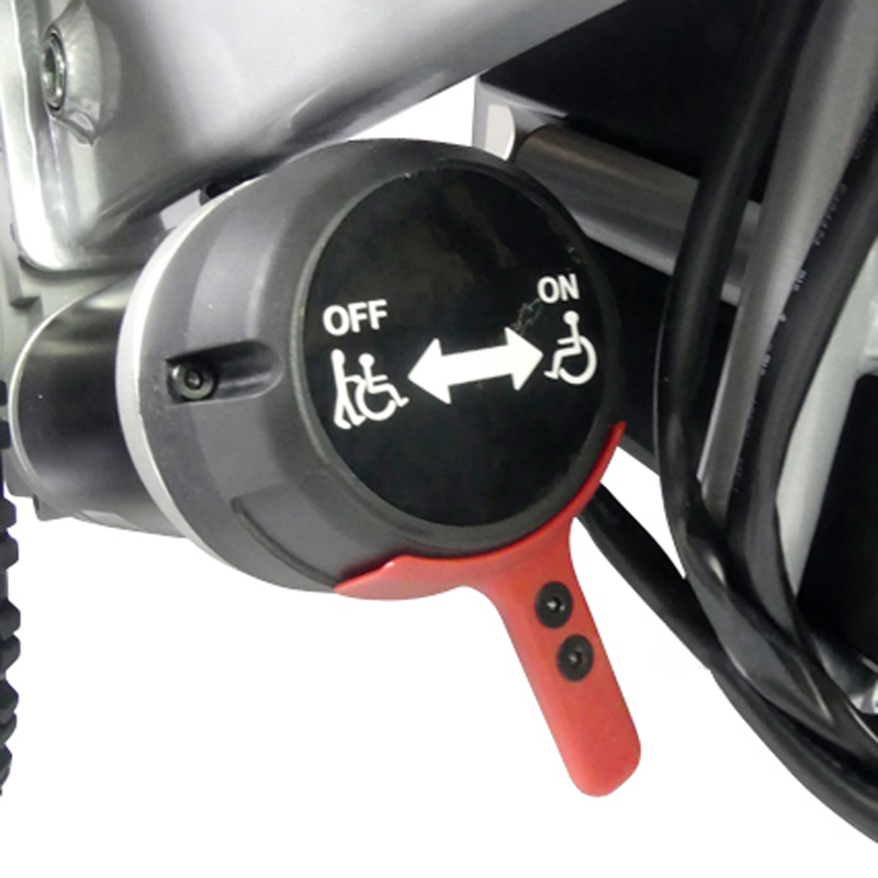 Interrupteur mode moteur/roue libre du fauteuil électrique pliant Motorlight - réf. 875025