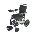 Fauteuil électrique pliant Motorlight, vue 3/4 déplié - réf. 875025