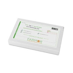 Set of 7 stretch bands with different colours