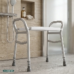 Tabouret de douche Djerba avec accoudoirs