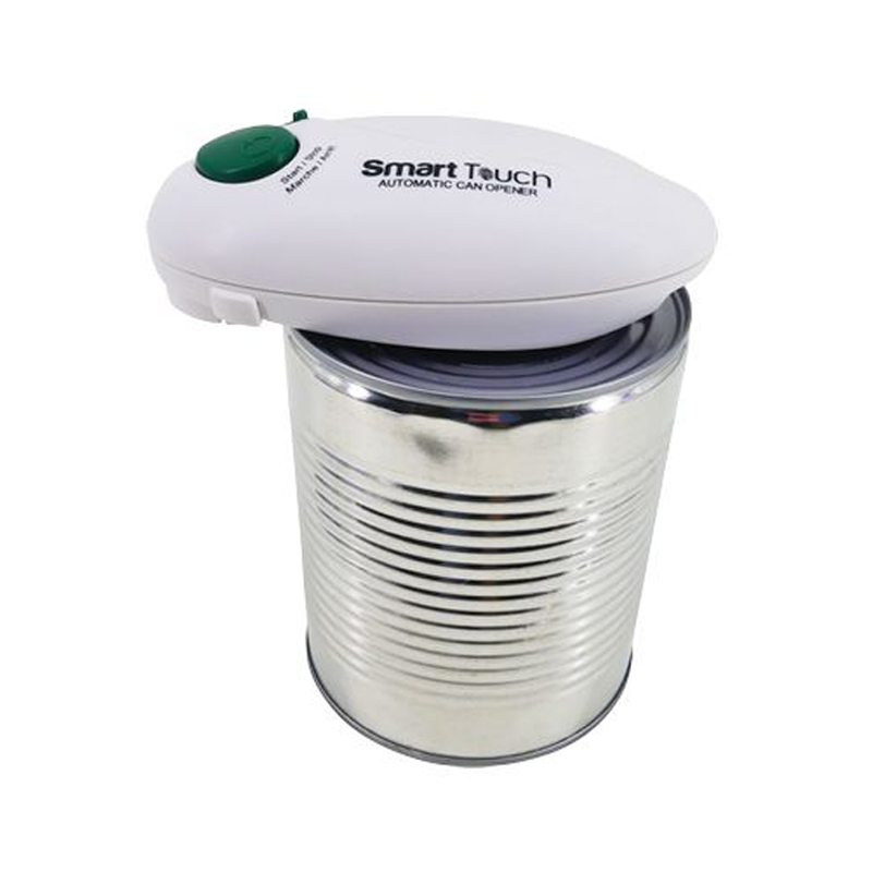 Ouvre-boite Smart Touch en fonctionnement sur une boîte de conserve - réf. 817292