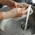 Gant de soutien du pouce, utilisation sous l'eau