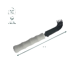 Fiche technique et dimensions du couteau-fourchette Nelson - réf. 813009