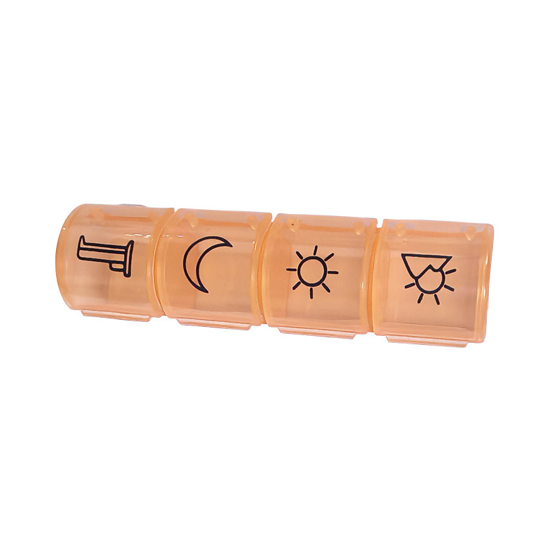 Pop weekly pill dispenser