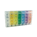 Pop weekly pill dispenser
