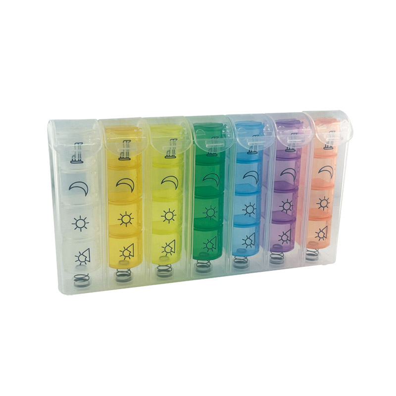 Pop weekly pill dispenser