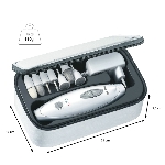 Ensemble manucure et pédicure, dimensions boite