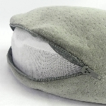 Housse zippée et mousse à mémoire de forme du coussin de nuque Vegelya - réf. 855102