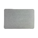 Gros plan sur la texture de la sortie de bain en diatomite, coloris gris - réf. 817272