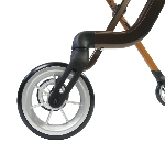 Déambulateur intérieur 4 roues souples avec freins très efficace même sur sol mouillé