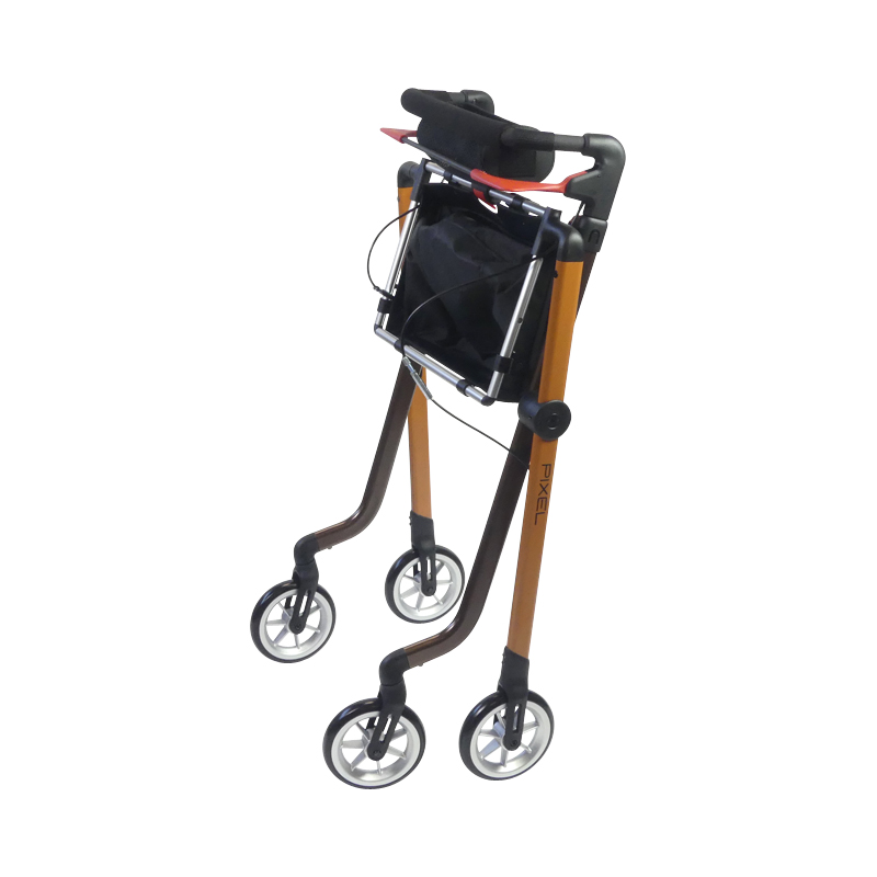 Rollator d'intérieur pliable PIXEL caramel