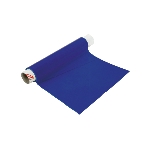 Rouleau antidérapant Dycem 20 cm coloris bleu déroulé sur fond blanc