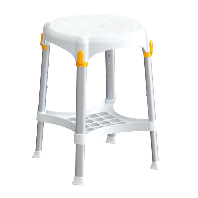 Tabouret-de-douche-Capri-rond-avec-plateau-blanc-812302