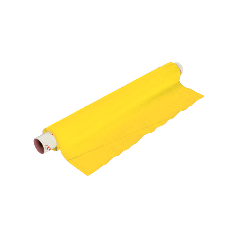 Rouleau set de table Dycem jaune résistant, antidérapant et lavable