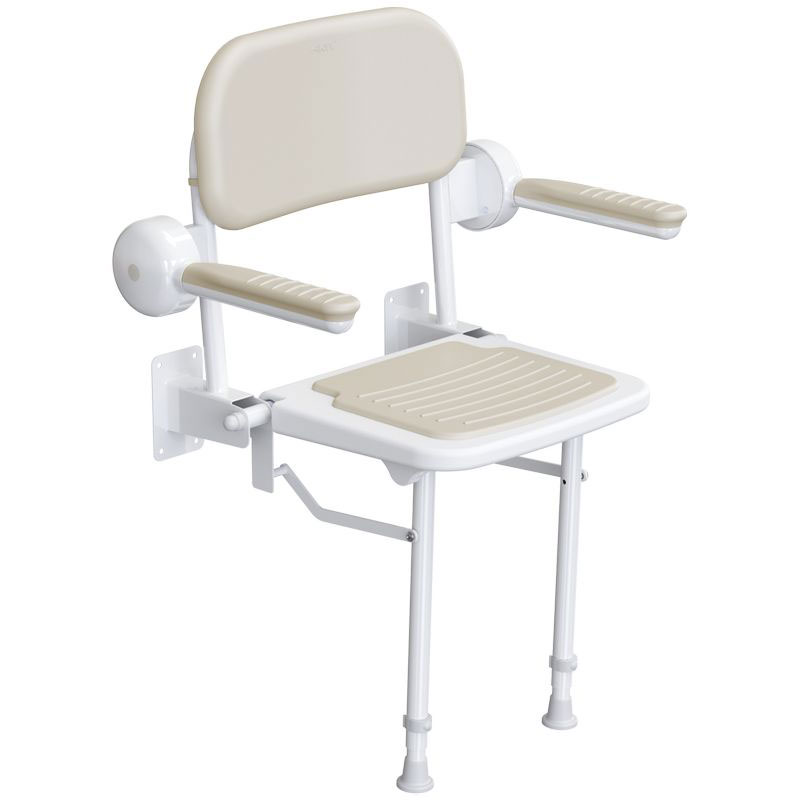 Lagon Confort liftable shower seat with backrest