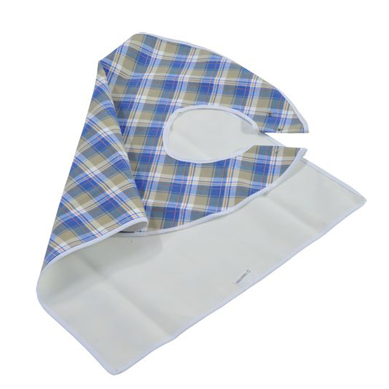 Serviette adulte de luxe, vue de dos avec doublure PVC antibactérienne - réf. 813047
