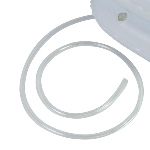 Tuyau d'évacuation transparent de la cuvette pour shampooing gonflable - réf. 812025