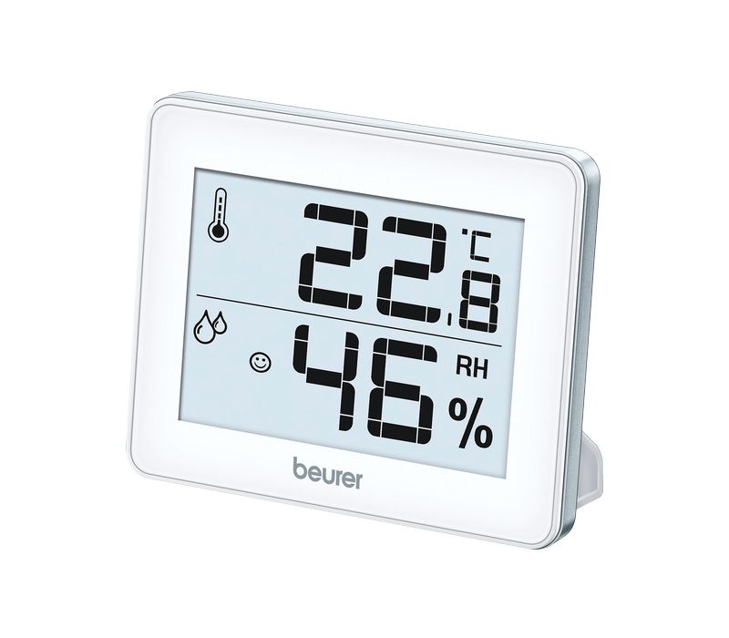 Thermomètre hygromètre avec taux d'humidité et température