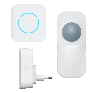 Wireless and battery-powered doorbell and emergency calls