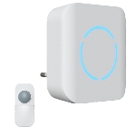 Sonnette et appel d’urgence sans fil ni pile, récepteur