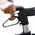 détail poignée du Rollator pliant Neo Light