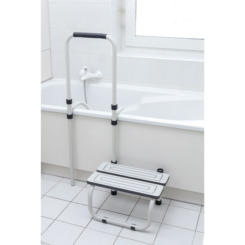 Barre d'appui médicale et support sécurité pour salle de bain