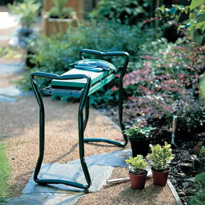 Tabouret et protège-genoux de jardin