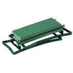 Garden stool with knee pads